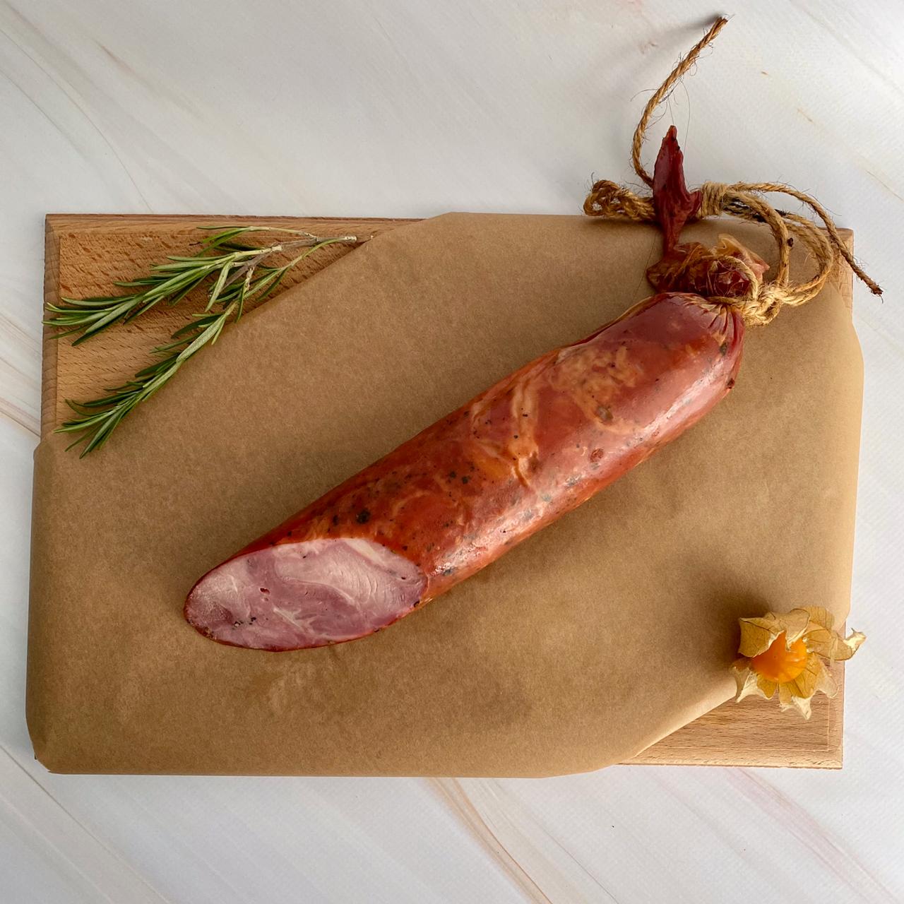 Колбаса ветчинная свиная рубленая 1 kolbasa svinaya rublennaya