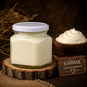Сметана жирная 50% «Каймак» — Ферма Корневых